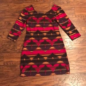 American Rag Cie Tribal Knit Dress